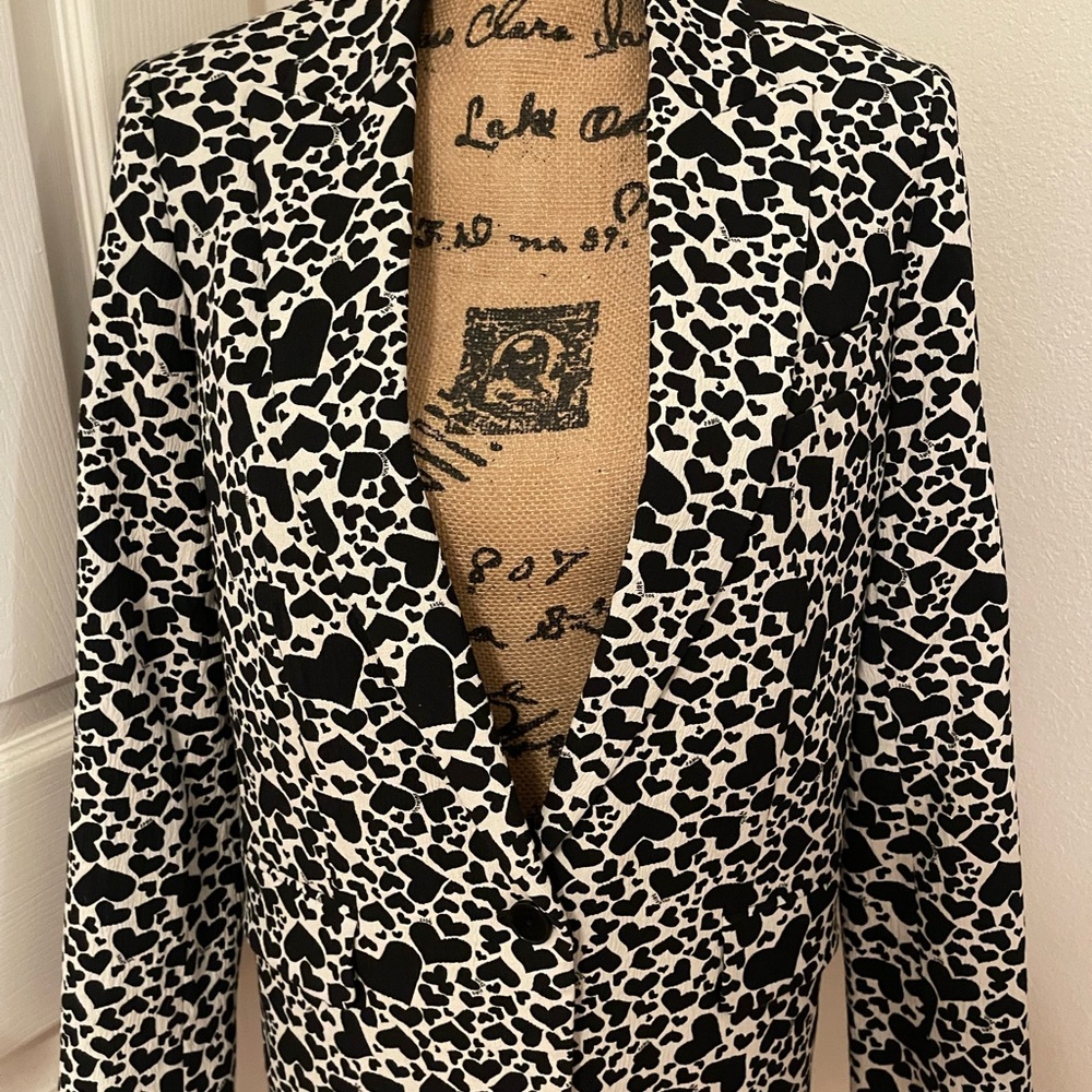 EUC Zadig & Voltaire Black Heart Blazer